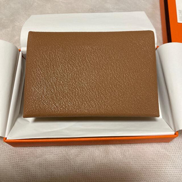 【新品未使用】エルメス カードケース カルヴィ デュオ コンパクト ヴェルソ