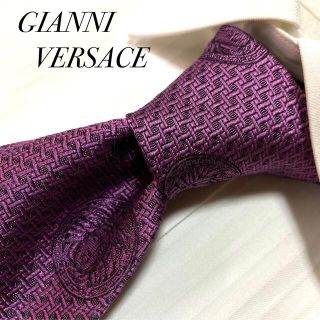 ジャンニヴェルサーチ(Gianni Versace)のGIANNI VERSACE ジャンニヴェルサーチ パープル メデューサ(ネクタイ)