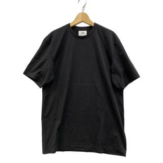 ワイスリー(Y-3)の美品 ワイスリー Y-3 半袖Tシャツ バックロゴプリント    メンズ S/P(Tシャツ/カットソー(半袖/袖なし))