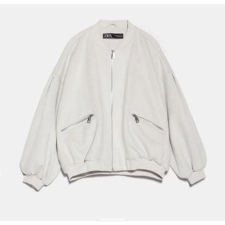 ザラ(ZARA)のZARA♡スエード風ボンバージャケット(その他)