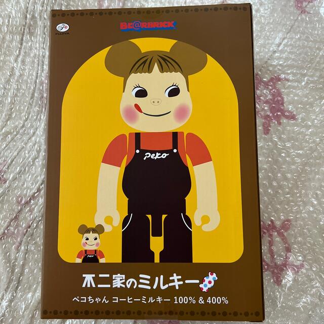 BE@RBRICK ペコちゃん　コーヒーミルキー 100％&400%