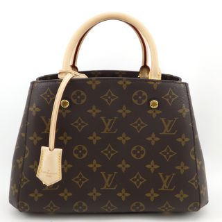 ルイヴィトン(LOUIS VUITTON)のLOUIS VUITTON ルイ・ヴィトン モノグラム モンテーニュBB ハンドバッグ M41055 2Way ショルダーストラップ付 レディース【中古】【送料無料】(ハンドバッグ)