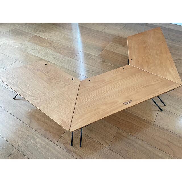 HangOut Arch Table (Wood Top) 収納ケース付き