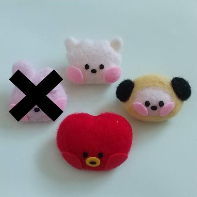 haru様専用 BT21 minini フェルトマスコットバッチ