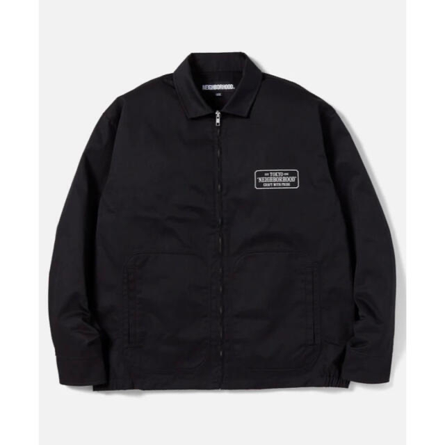 新品　NEIGHBORHOOD FRONT ZIP JK . EC /ブラック