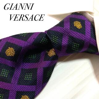 ジャンニヴェルサーチ(Gianni Versace)のGIANNI VERSACE ジャンニヴェルサーチ メデューサ パープル(ネクタイ)