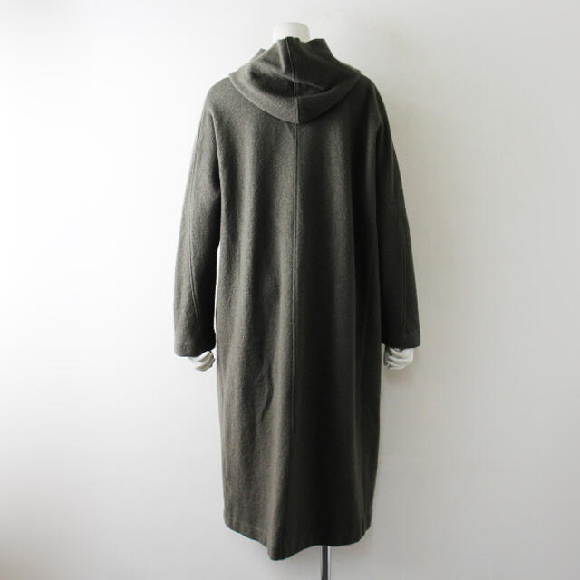 低反発 腰用 美品☆evam eva press wool hooded coat | taesis.com.mx