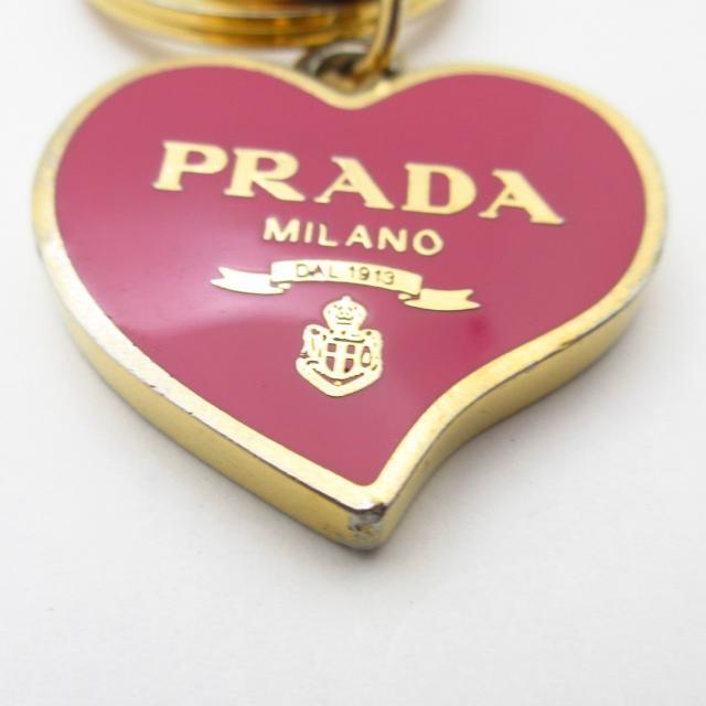 PRADA(プラダ)のプラダ キーホルダー(チャーム) - ハート レディースのファッション小物(キーホルダー)の商品写真