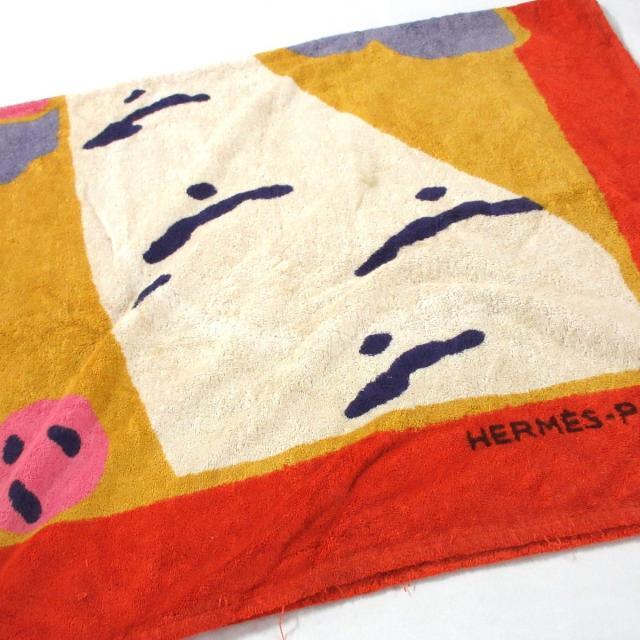 Hermes(エルメス)のHERMES(エルメス) ブランケット - コットン キッズ/ベビー/マタニティのこども用ファッション小物(おくるみ/ブランケット)の商品写真