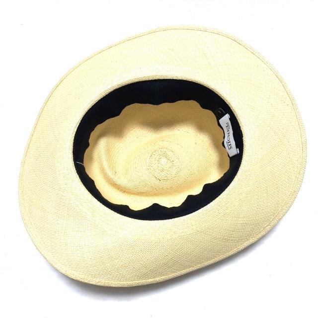 Maison Michel(メゾンミッシェル)のメゾンミッシェル ハット - ベージュ×黒 レディースの帽子(ハット)の商品写真