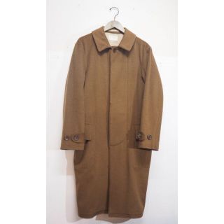 15AW OLD JOEオールドジョー ビーバー ロング コート 茶913M▲(ステンカラーコート)