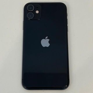 アイフォーン(iPhone)のiPhone11  128GB  ブラック(スマートフォン本体)