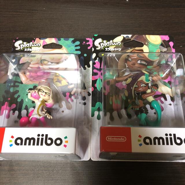 新品未開封amiibo アミーボ スプラトゥーン イイダ ヒメフィギュア