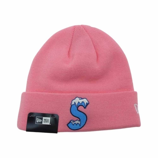 Supreme(シュプリーム)のSupreme シュプリーム 帽子 20AW New Era ニューエラ S Logo Beanie ロゴ ビーニー ニットキャップ ピンク系【新古品】【未使用】【中古】 メンズの帽子(その他)の商品写真