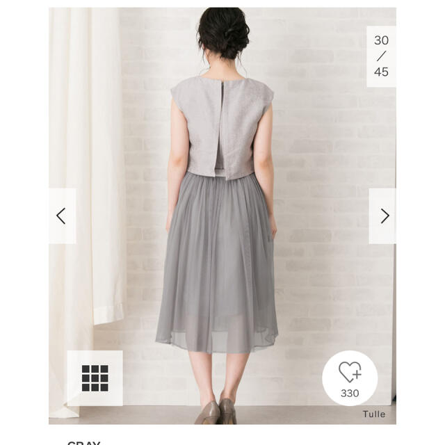 日本製・綿100% 3way ♡ チュチュ付き ワンピース ドレス 結婚式 