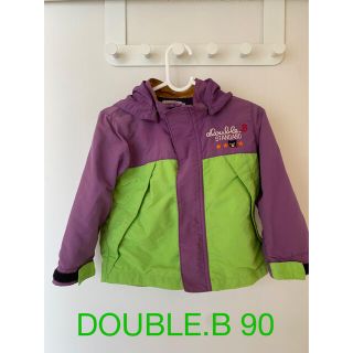 ダブルビー(DOUBLE.B)のDOUBLE.B ジップアップブルゾン　90サイズ(ジャケット/上着)