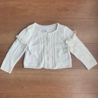 ベビーギャップ(babyGAP)のベビーギャップ　カーディガン　12-18m 80 85 90(カーディガン/ボレロ)