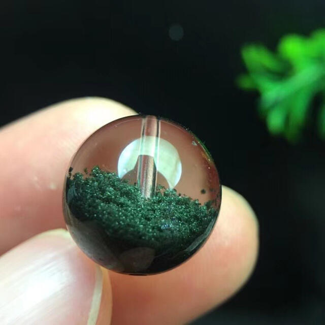 ⭐︎【天然】グリーン ガーデン クォーツ 丸玉 15mm-
