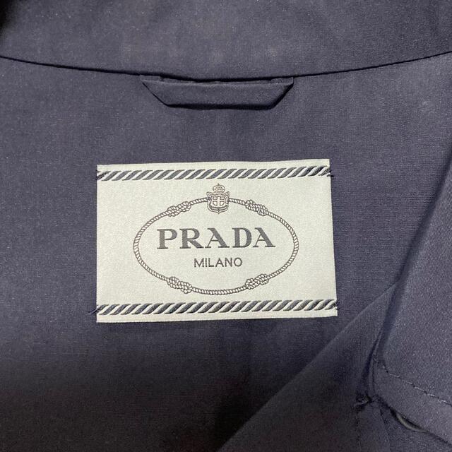 PRADA(プラダ)の【専用】プラダ トレンチコート ネイビー レディースのジャケット/アウター(トレンチコート)の商品写真