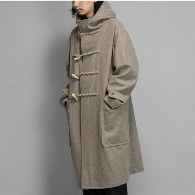 超話題新作 COMOLI - 21aw POLYPLOID DUFFLE COAT C ダッフル コート