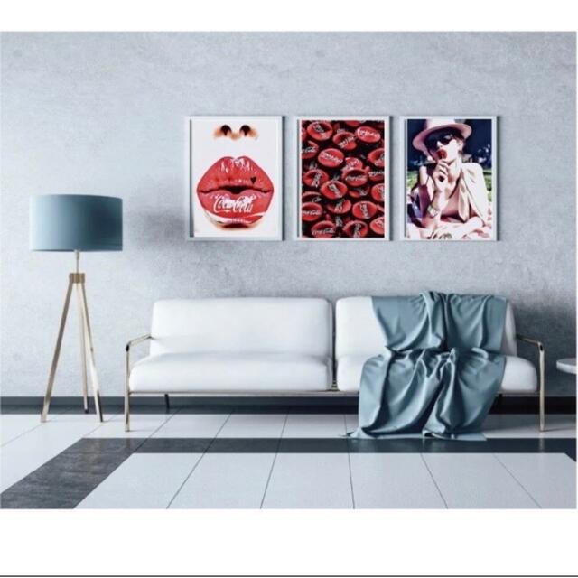 art design アートポスター　オマージュ405 ハンドメイドのインテリア/家具(アート/写真)の商品写真