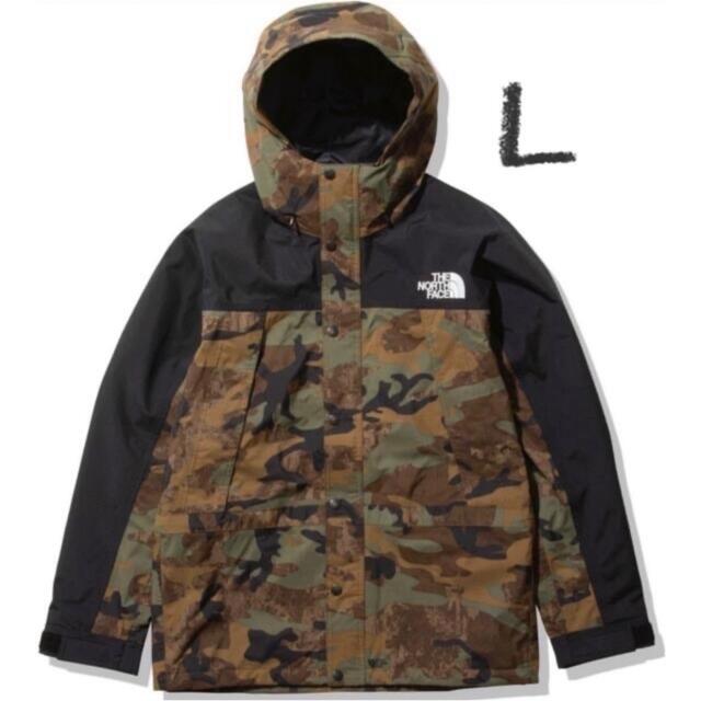 ノースフェイス ノベルティマウンテンライトジャケット NP62135 カモ L