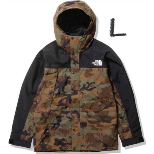 THE NORTH FACE(ザノースフェイス)のノースフェイス　ノベルティマウンテンライトジャケット　NP62135 カモ　L メンズのジャケット/アウター(マウンテンパーカー)の商品写真