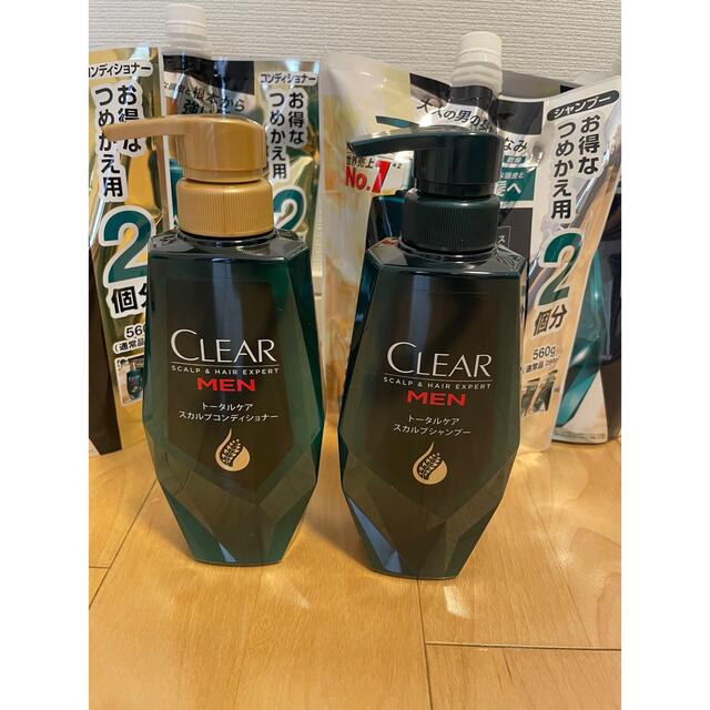 clear(クリア)の【クリアメン/CLEAR MEN】シャンプー&コンディショナー コスメ/美容のヘアケア/スタイリング(シャンプー/コンディショナーセット)の商品写真