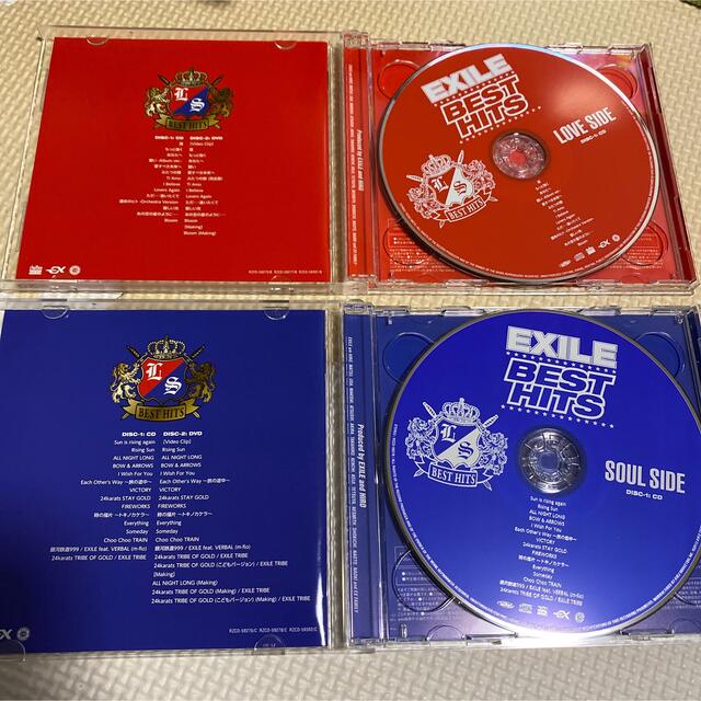 EXILE(エグザイル)の【限定】EXILE BEST HITS -LOVE SIDE/SOUL SIDE エンタメ/ホビーのCD(ポップス/ロック(邦楽))の商品写真