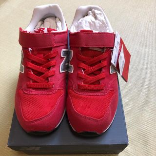 ニューバランス(New Balance)のニューバランス スニーカー YV996 赤 21cm キッズ(スニーカー)