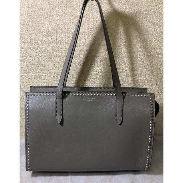 J&M DAVIDSON ハンドバッグ  トートバッグ　グレー