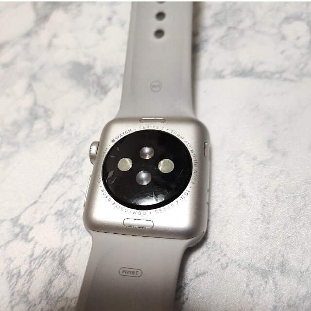 Apple Watch(アップルウォッチ)のApple Watch 3 GPSモデル アップルウォッチ3 38mm メンズの時計(腕時計(デジタル))の商品写真