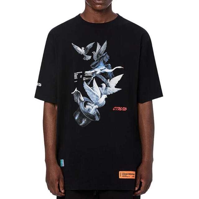 HERON PRESTON ヘロンプレストン カットソー tシャツ 鳩 nike