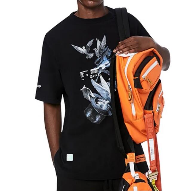 へロンプレストン　tシャツ　半袖　HERON PRESTON オフホワイト