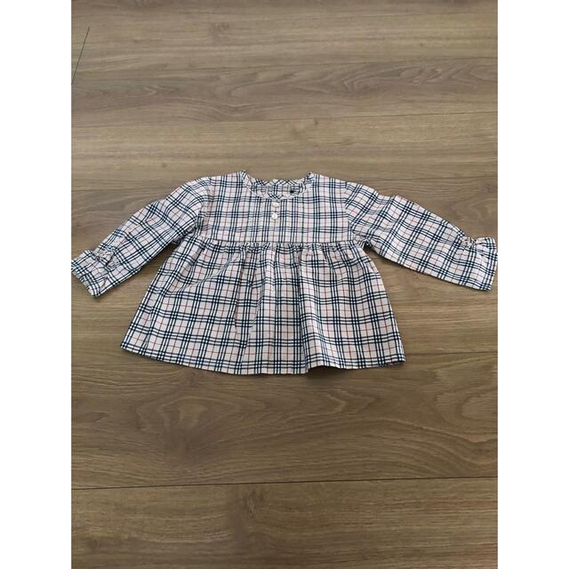 BURBERRY(バーバリー)のバーバリーベビーブラウス キッズ/ベビー/マタニティのキッズ服女の子用(90cm~)(ブラウス)の商品写真