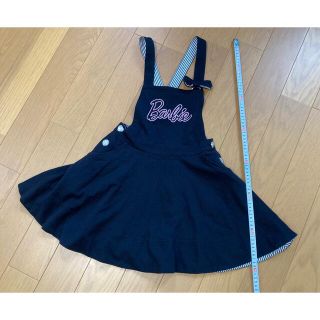 バービー(Barbie)のバービー　サロペット　ジャンパースカート　ワンピース　150 cm(ワンピース)