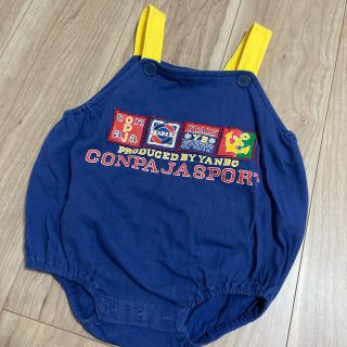 conpaja ロンパース　90 昭和レトロ(ロンパース)