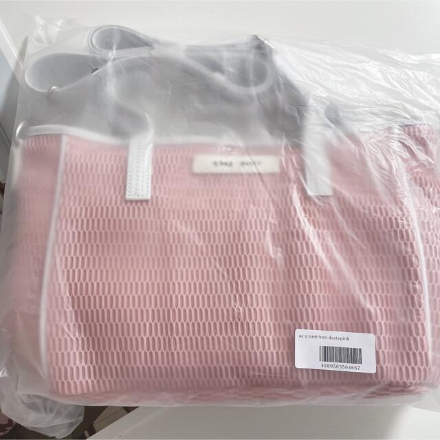 お買い得低価 新品qbag paris nest bon ネスト ボン ダスティピンクの