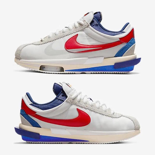 sacai(サカイ)のsacai × Nike Zoom Cortez SP 4.0 29.5cm メンズの靴/シューズ(スニーカー)の商品写真