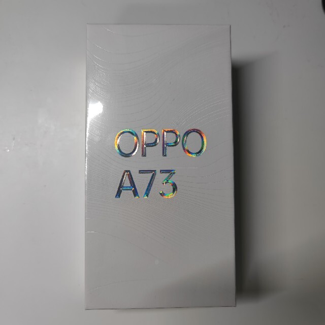 新品未開封 oppo A73 ネービーブルー-