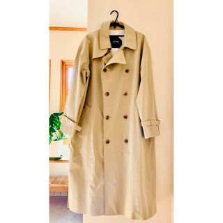 ATON - ATON WEST POINT | OVERSIZED TRENCH COATの通販