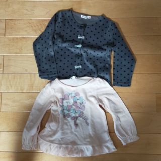 エニィファム(anyFAM)のanyFAN 子供服上2枚セット　100cm(Tシャツ/カットソー)