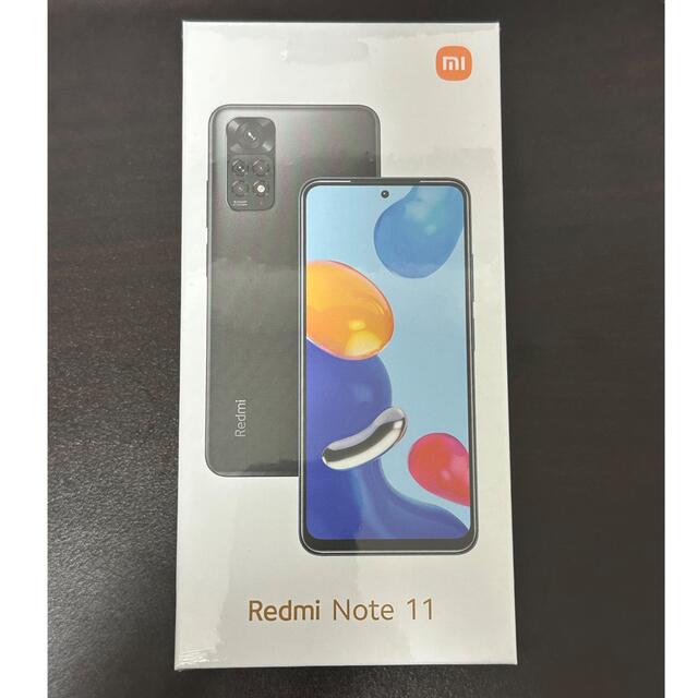 ANDROID(アンドロイド)のRedmi Note 11 スマホ/家電/カメラのスマートフォン/携帯電話(スマートフォン本体)の商品写真