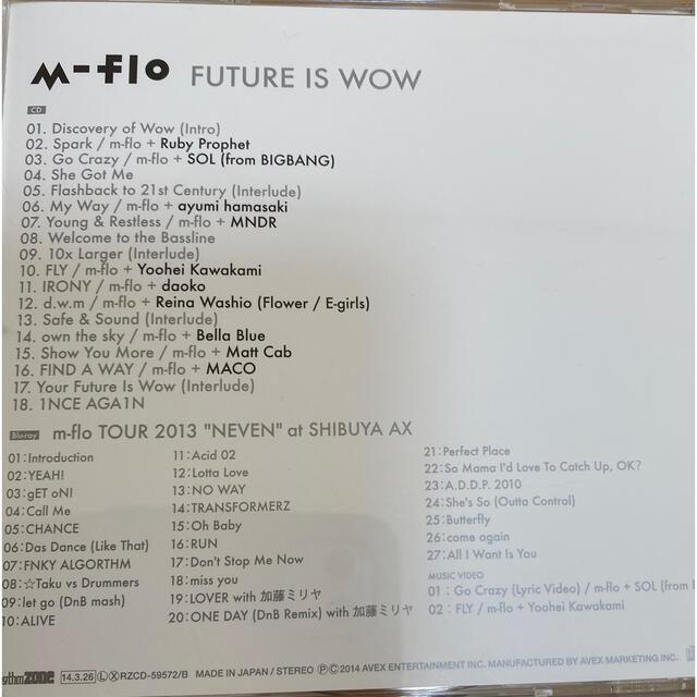 FUTURE IS WOW（Blu-ray Disc付） エンタメ/ホビーのCD(ポップス/ロック(邦楽))の商品写真