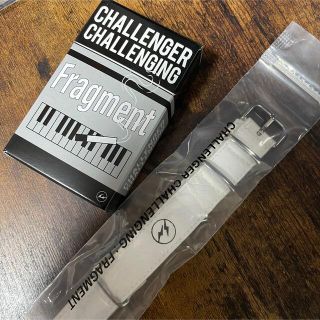 フラグメント(FRAGMENT)のfragment challenger watch belt white(レザーベルト)