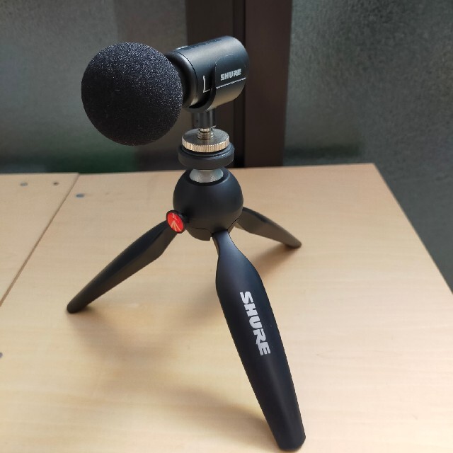 Shure mv88+マイク