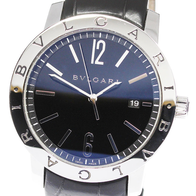 高評価なギフト デイト ブルガリブルガリ 【BVLGARI】ブルガリ - BVLGARI BB41S メンズ_706110【ev10】 自動巻き 腕時計(アナログ)