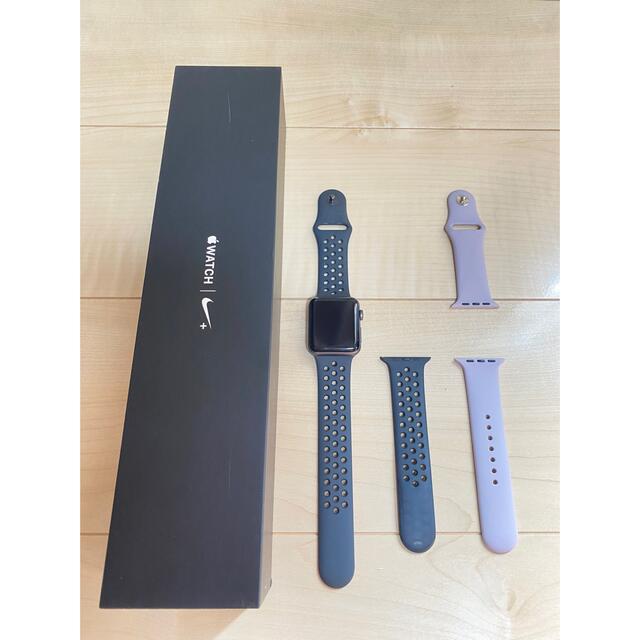 Apple Watch 3 Nike+ GPS 42mm AppleCare残