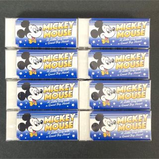 ◆8個◆ ディズニー　ミッキー　mono 消しゴム　ミニ　日本製　文房具(消しゴム/修正テープ)