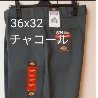 ディッキーズ(Dickies)の新品 36x32 CH ワークパンツ ディッキーズ チャコール(ワークパンツ/カーゴパンツ)